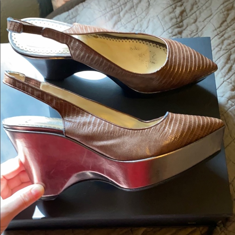 Stella McCartney Pointed Wedges